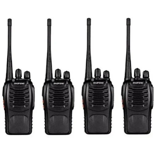 Baofeng Two Way Radio 4 Pieces Bf888s Black Konga Online Shopping