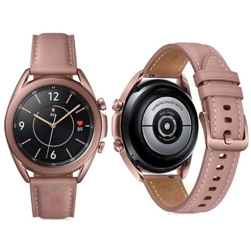 Samsung Galaxy Watch 3 41mm Smartwatch Bluetooth Gps Gold Konga Online Shopping