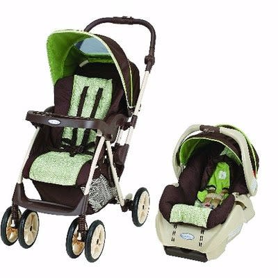 stroller pea alano graco sprout konga seats