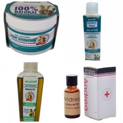 Andrea Oil Hair Wonder Cream Natural Oil Shampoo