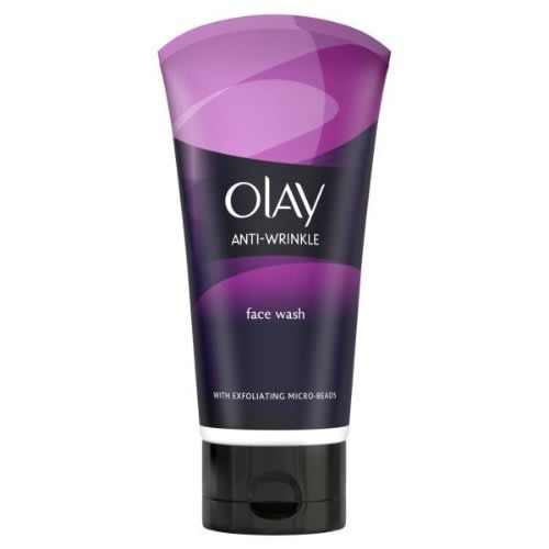 face wash with exfoliating beads