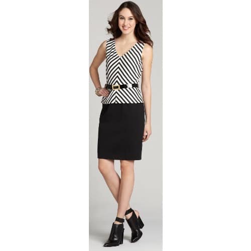 Tahari asl deals black dress