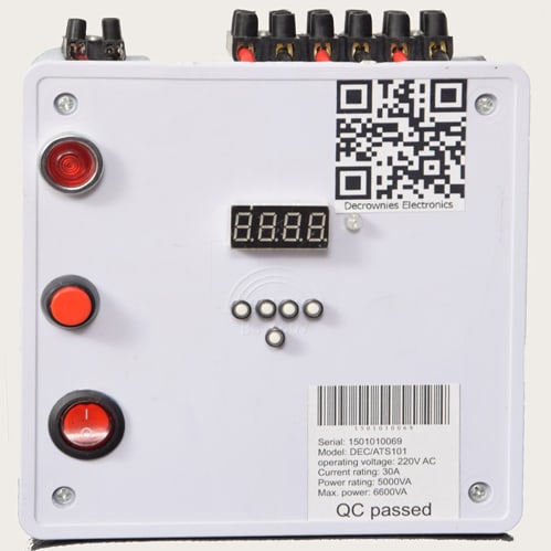 Automatic Changeover With Generator Timer Dec Ats101 Konga Online Shopping