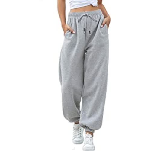 Female grey cheap joggers