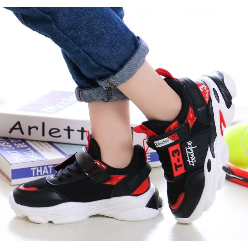 all black childrens sneakers