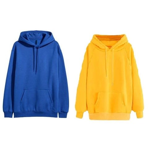 Royal blue and yellow hoodie cheap