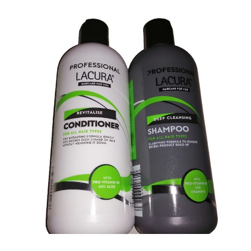 Lacura Shampoo & Conditioner For All Hair Types 500ml Konga