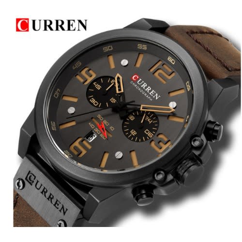 curren luxury men's watch