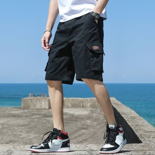 Mens long casual discount shorts