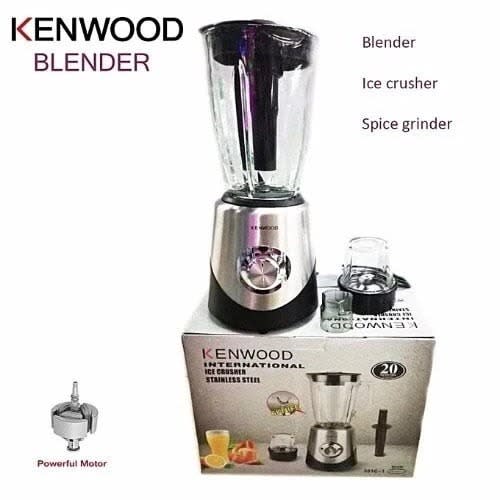 Kenwood 6 Blades Ice Crusher Blender With Grinder Stainless Steel 2