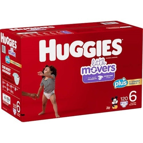 Huggies little movers 6 clearance