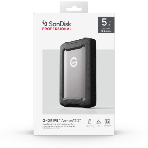 SanDisk Professional 5tb G-drive Armoratd – External Hard Drive