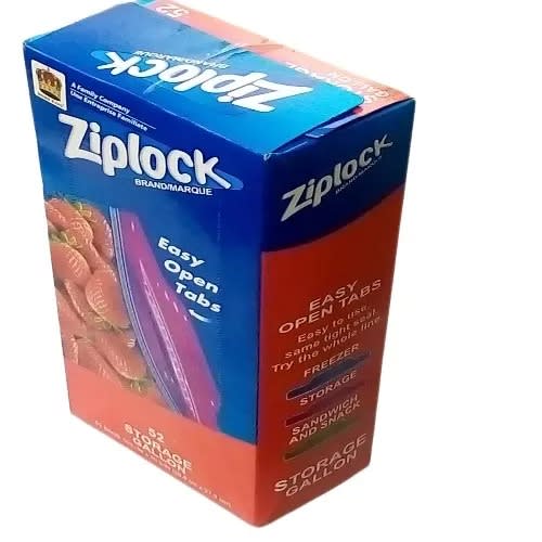 Ziplock Bags - Medium Size - 52pcs