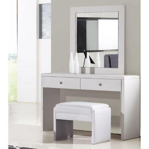 Dressing Mirror With Stool White Konga Online Shopping