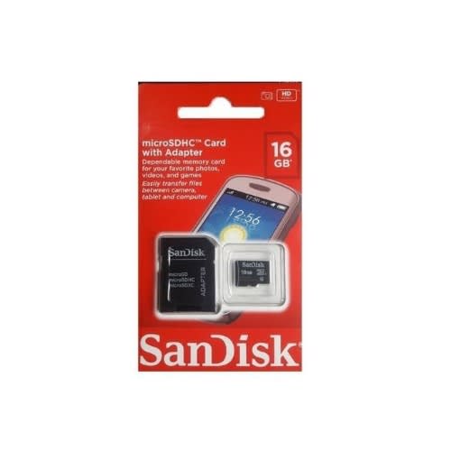 Sandisk 16gb Memory Card With Adapter Konga Online Shopping