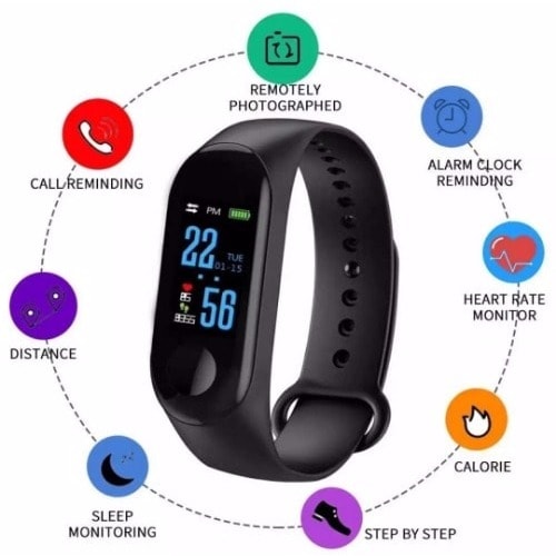 m3 smart fitness band