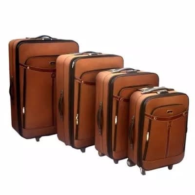 Swiss Polo 4 Set Travel Luggage Travel Bag - Brown | Konga Online Shopping