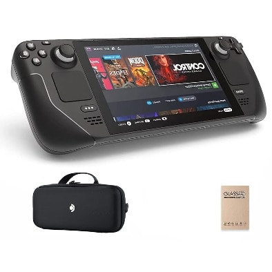 Valve Steam Deck 256GB Handheld Gaming Console - 16GB RAM With Carring Case  And Screen Guard