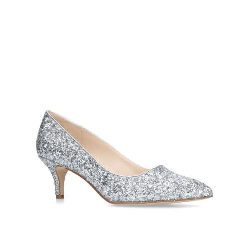 nine west glitter heels