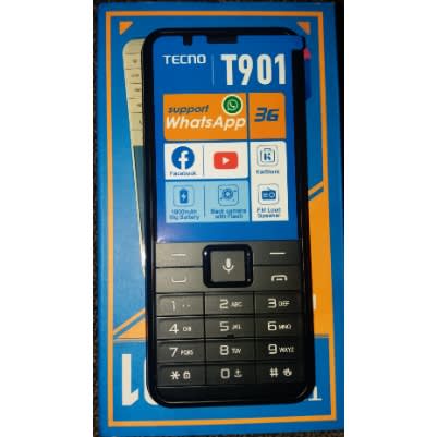 Tecno T901 2 4 Display 512mb Rom 256mb Ram Fm 1900mah Battery With 3g Network Black Konga Online Shopping