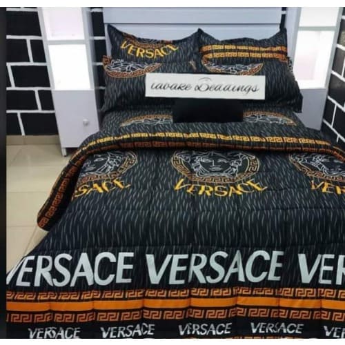 Versace Inspired Complete Bedding Set, Complete Queen Bedding Sets
