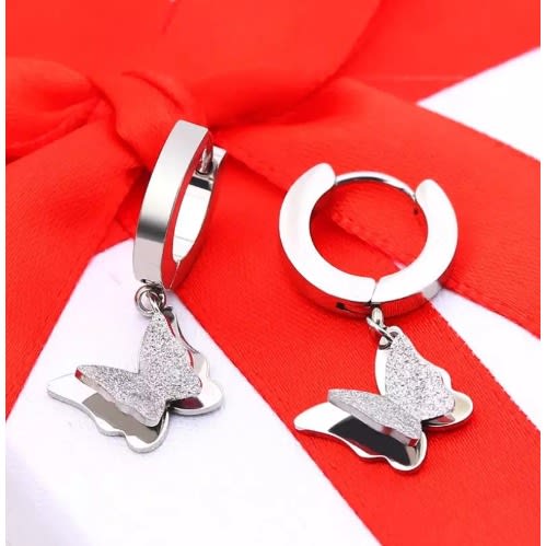 Stainless steel butterfly earrings store