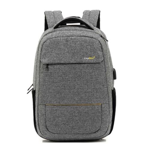 grey waterproof backpack