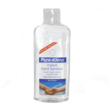 Pure-klenz Instant Hand Sanitiser - 100ml.