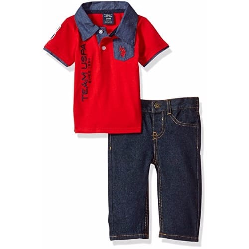 boys polo pants