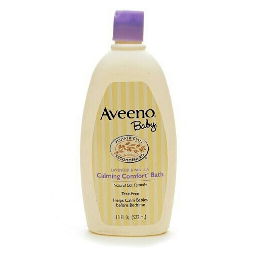 Aveeno Baby Calming Comfort Bath Lavender Vanilla 18oz Konga