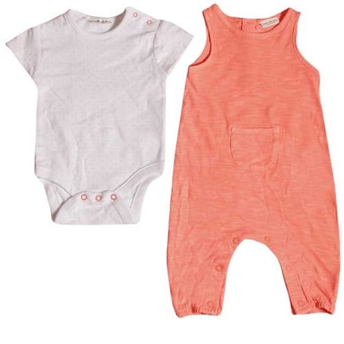 next baby girl dungarees