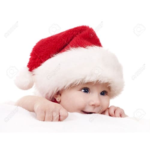 infant santa hat