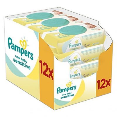 Pampers sensitive wipes shop 12 pack