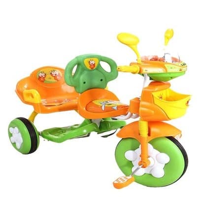double seat tricycle