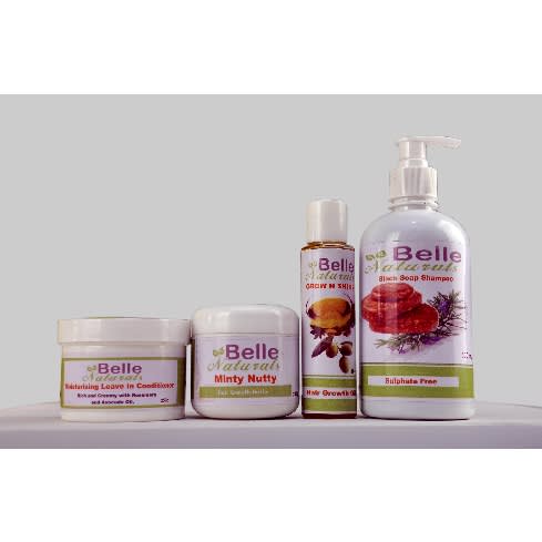 Belle Naturals Hair Growth Range