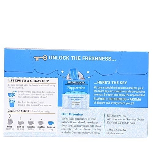 Bigelow Peppermint Herbal Tea 20Count Boxes Konga Online Shopping