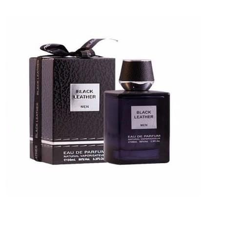 black leather men perfume