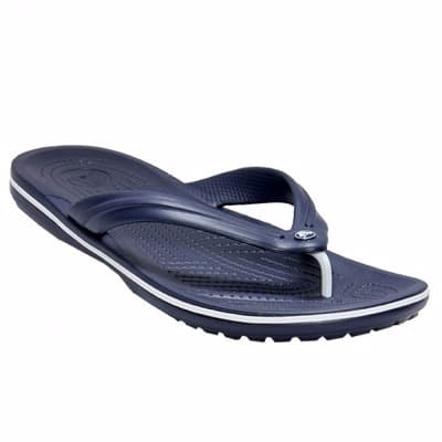 crocs blue slippers