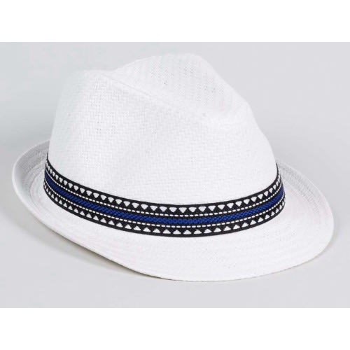 boys black trilby hat
