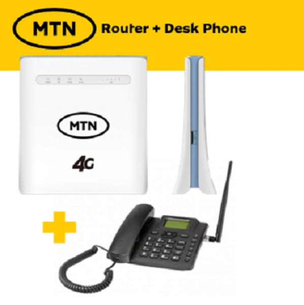 Hynetflex 4g & Broadband Router (cpe Mf286c) + Free Desk Phone.