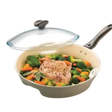 Air fryer pan top