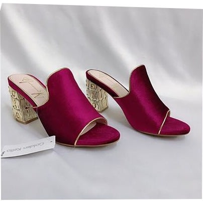 heel slippers for ladies