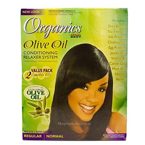 Organics Olive Oil Conditioning Relaxer System 2 Value Packs