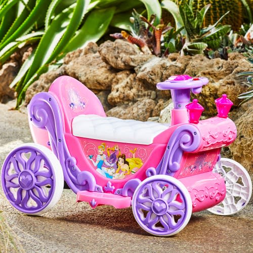 battery powered princess carriage