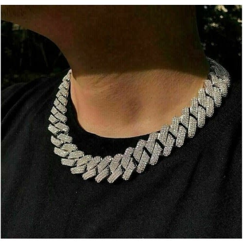 Men's ice necklace on sale