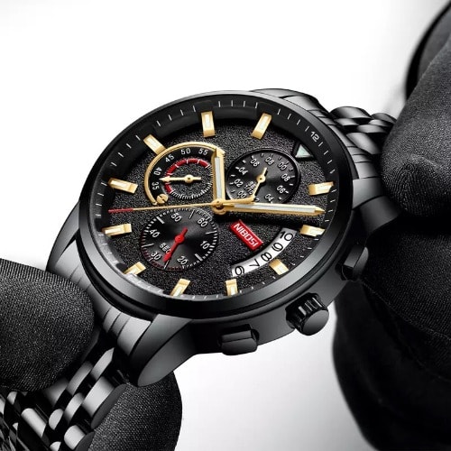 Nibosi Chronograph Chain Watch Black Konga Online Shopping