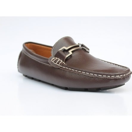 casual leather moccasins