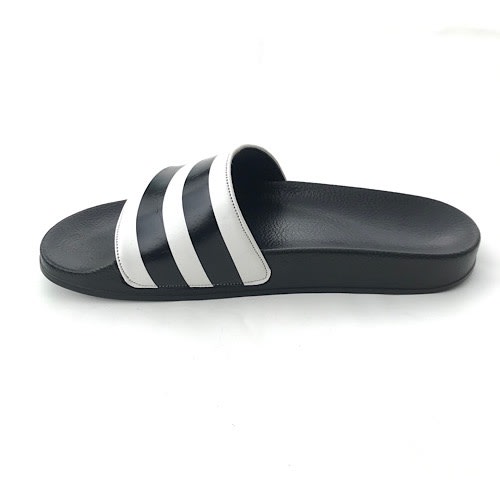 Slide Summer Slippers- White/Black | Konga Online Shopping
