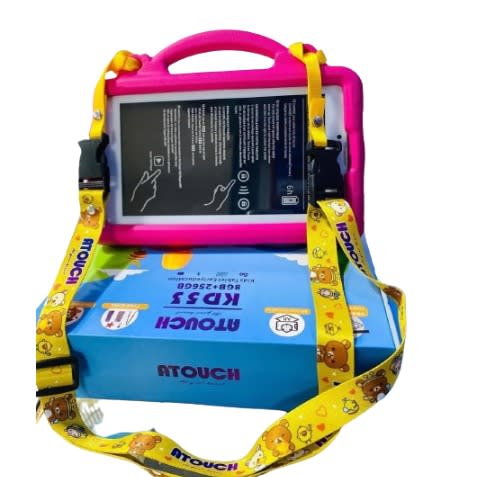 KD53 Kids Tablet 5G - 7" - 8GB RAM - 256GB ROM - Android 12 - WiFi - 3000mAh - Pink.