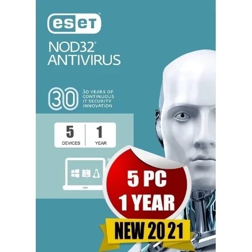 ESET Internet Security - 1 Year License - 5pcs | Konga Online ...